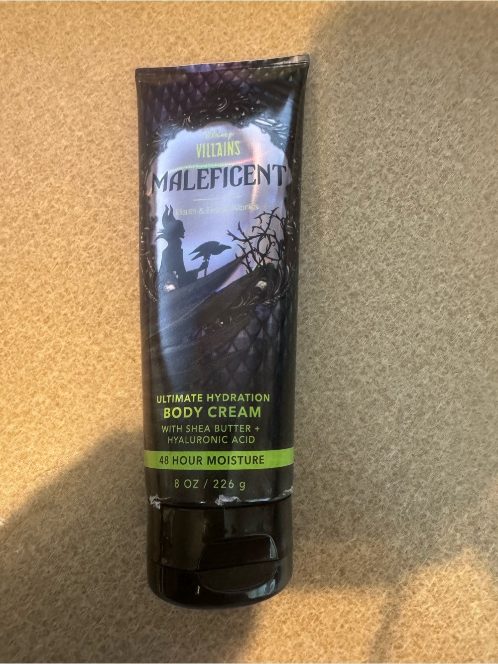 Bath & Body Works Maleficent Body Cream - Black, Purple & Lime
